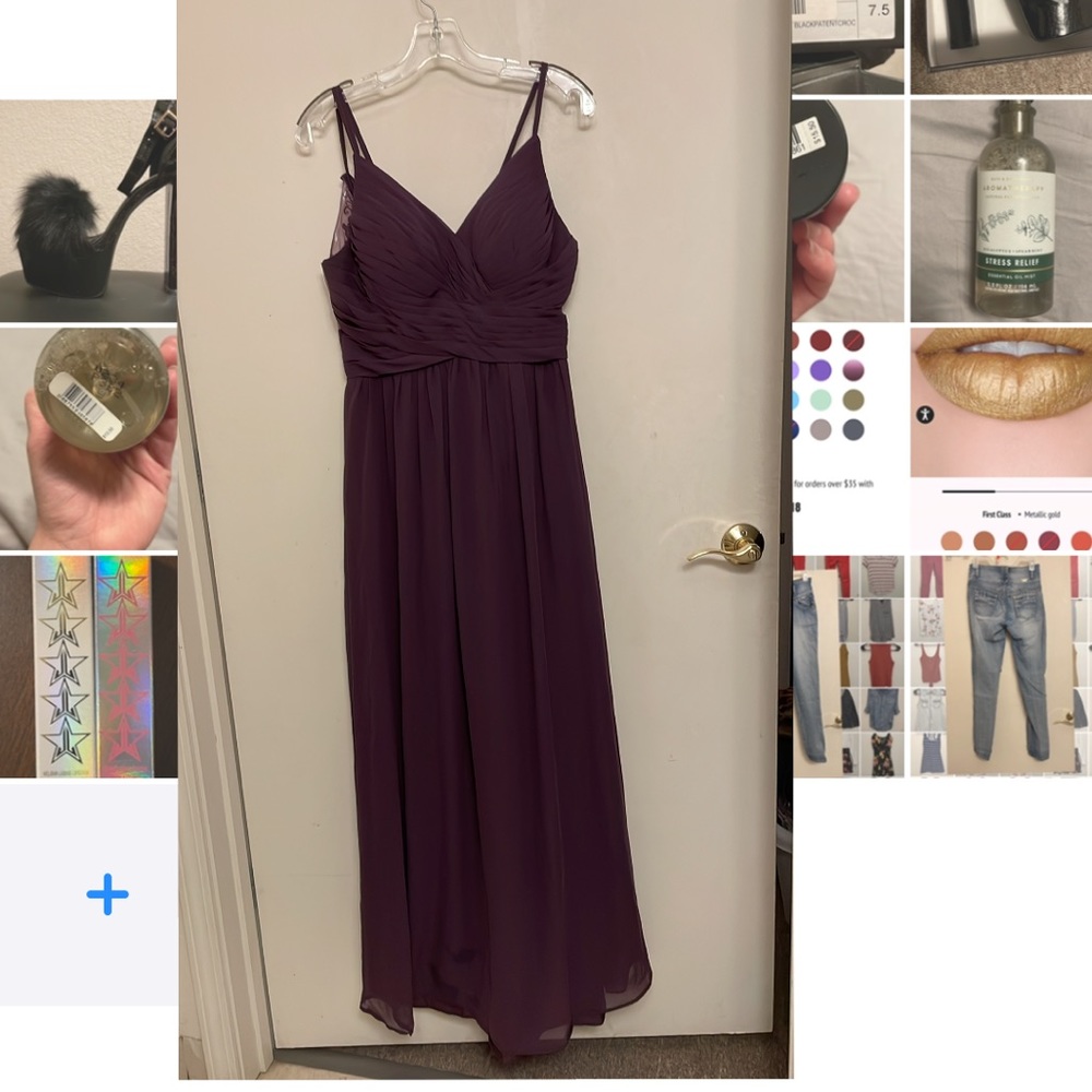 Azazie floor length formal dress